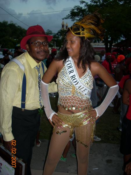 Prof Patrick and Ténisha reine 2008 